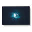 The Moon Passing the Sun in Abstract - Wrapped Canvas-55302739