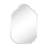 Velora 20'' W 30'' H White Frameless Medicine Cabinet Mirror 2 Adjustable
