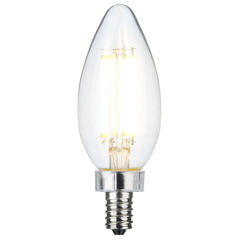 Bougie candélabre 8 lumières DEL C11 8 watts 90 IRC 760 lumens 120 volts, 4 000 K