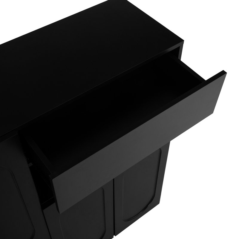 Élégant rangement pour chaussures avec dispositifs de rebond et banc ajustable noir, Noir