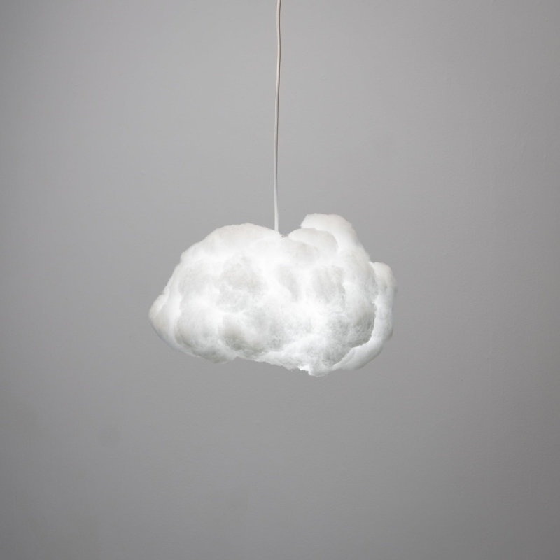 Lampshade Cloud, 128" H x 17" W x 14" D
