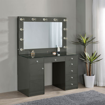 Ensemble de meuble-lavabo 7 tiroirs Fern Grey