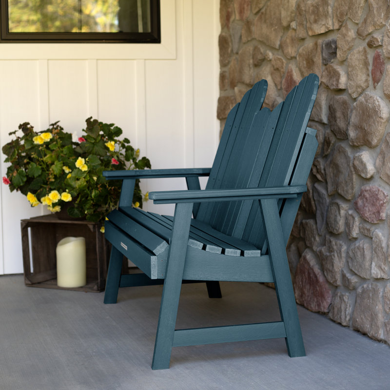Banc d'extérieur 4 pieds Chalee, Bleu Nantucket