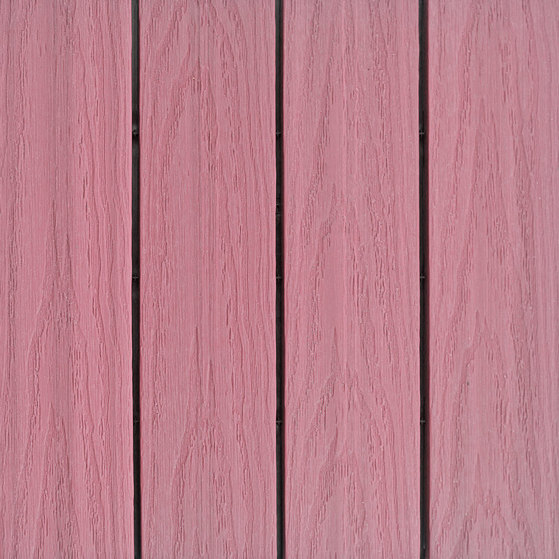 Carreau de terrasse à emboîtement en composite 12 "x 12" UltraShield Naturale, Séoul rose