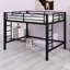 Lit mezzanine sécuritaire avec échelle d'escalade confortable et garde-corps robustes