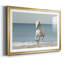 Camargue Beach Horse encadré sur papier-224793495-224793494