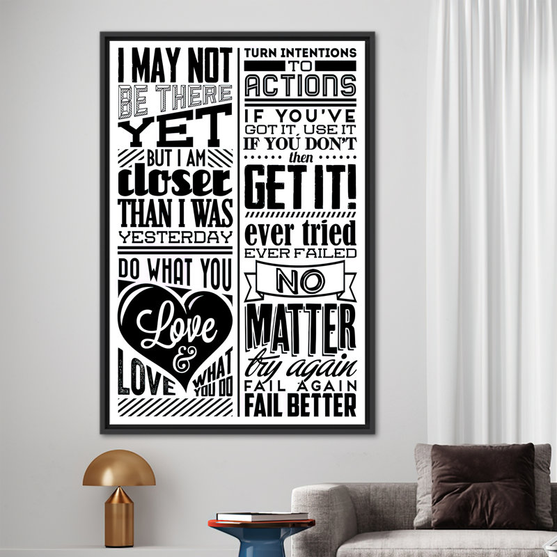 Print on Canvas, Black Floater Framed, 20 cm H x 30 cm W