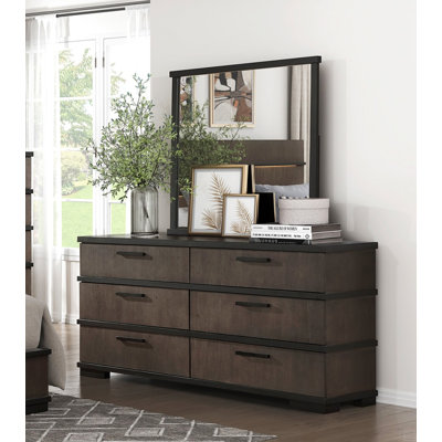 Commode 6 tiroirs 1pc