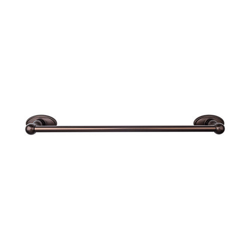 Edwardian Bath Single 20 1/2" Wall Mounted  Towel Bar, Oiled Rubbed Bronze