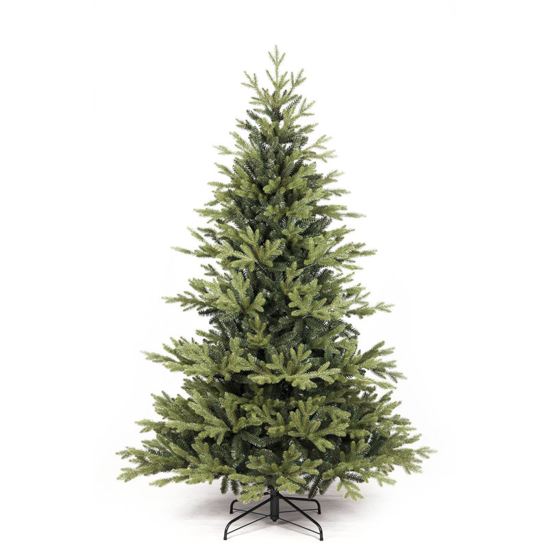 Otwell Nordic Green Artificial Christmas Tree with Stand, 6ft H