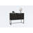 Modern Anthracite Console Table, 35.4 x 27.6 x 13.4 inches | 100% Melamine Coated Particle Board, Thickness: 0.7 inches | Sleek Industrial Design, Perfect for Entryways & Living Rooms, Stylish & Functional Storage-1626921612