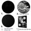 «Anemone» corail noir et blanc IV sur toile-214547725-214547722