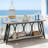 2-Tier Hall Table With Vintage Industrial Design, Sturdy Construction, And Ample Storage For Versatile Use-64979772