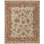 Carrington Hand Knotted Wool Oriental Area Rug in Ivory