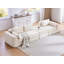 Ensemble de canapé modulaire rembourré, ensemble de canapé de salon modulaire en forme de L de 100 po avec 5 coussins, canapé-lit bricolage pour salon, appartement, chambre à coucher-133674378-133674380