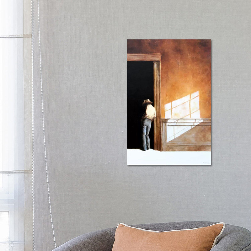 Uncertain by Rudolf Kosow - Wrapped Canvas Gallery-Wrapped Canvas Giclée