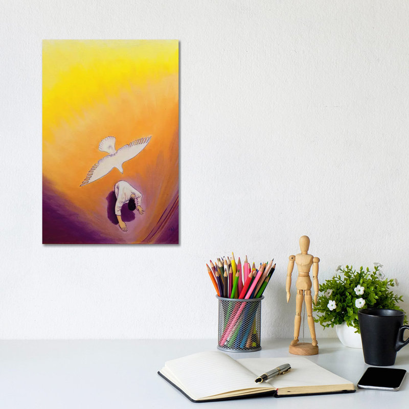 The Same Spirit Who Comforted Christ In Gethsemane Can Console Us, 2000 by Elizabeth Wang - Wrapped Canvas Gallery-Wrapped Canvas Giclée