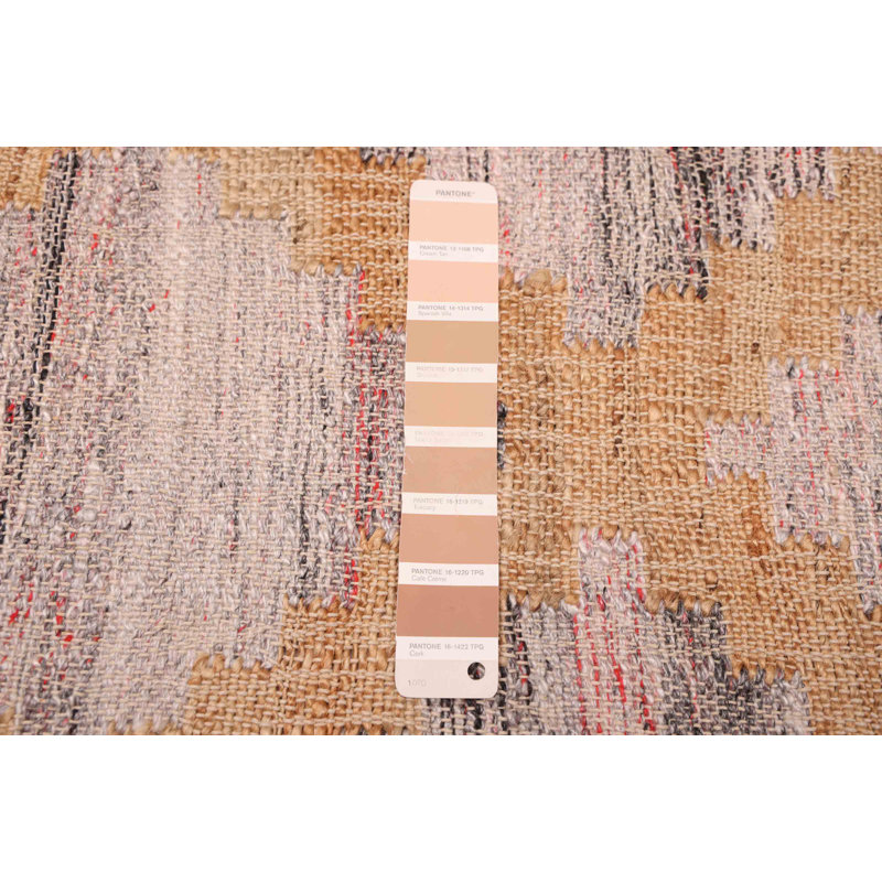 Palim Denizli brun clair Kilim 5 pi 4 po x 7 pi 5 po
