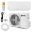 Vinsunny 12000 BTU Ductless Mini Split Air Conditioner for 750 Square Feet with Heater and Remote Included-99276811