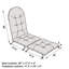 Coussins de chaise Adirondack, coussin de dossier extérieur pour meubles de patio-894713437-894713436