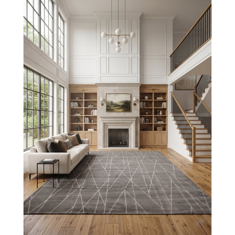 Sarila Geometric Indoor Rug, Rectangle 7'7" x 10'9"