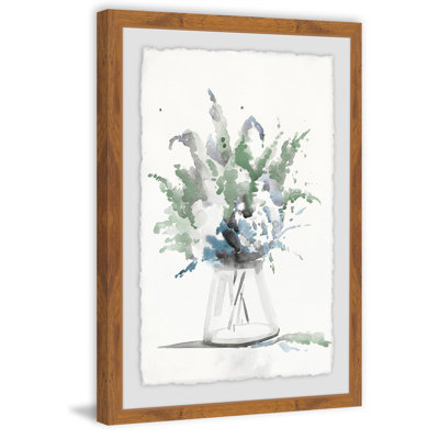 Fern Bouquet 1 Piece Single Picture Frame Painting