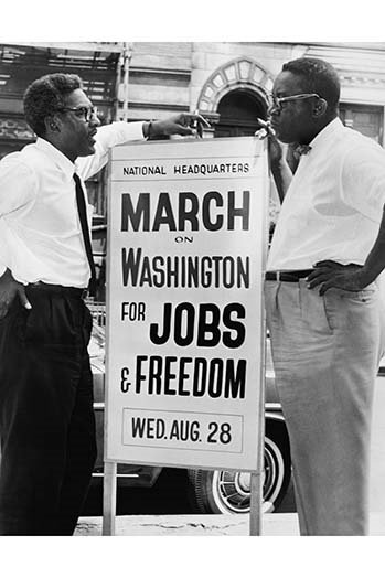 Photographie «March for Careers in Washington, DC», H 66 po x l 44 po
