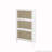 Freestanding Rattan 3 Door Shoe Rack Shoe Storage Cabinet-109266285