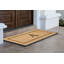 Grand paillasson en coton et fibre de coco naturel Ironton-1779763434