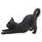 Cat Stretching Statue-120612136