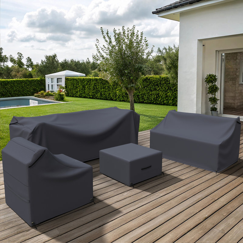 Bhairavi Rattan Sectional Seating Group Cover