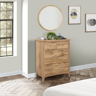 5 Drawer 78Cm W Chest of Drawers