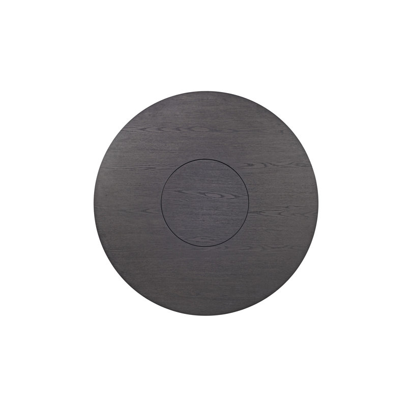 Table de salle à manger à hauteur de comptoir gris anthracite