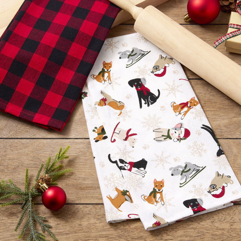  Happy Howlidays Dishtowel Set/2
