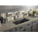 Cairn® 33-1/2" x 18-5/16" x 9-1/2" Under-Mount Single-Bowl Kitchen Sink with Basin Rack