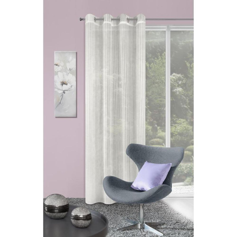 Room Darkening Curtain Pair, Cream