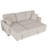 86" Wide Upholstered Sleeper Chaise Sectional-87460505
