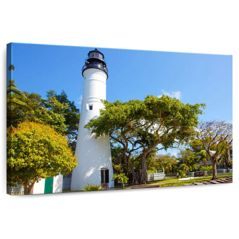 Lilie Key West Lighthouse, 16" H x 24" W