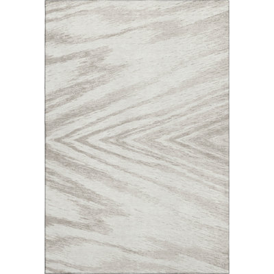 Premium Machine Washable Prisco Ivory Rug