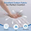 15, 18, 20 & 25 cm Gel Memory Foam Mattresses – 7-Zone Support, Lower Motion, Medium Feeling, Breathable Cover-122435117-122435112