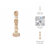 Glass and Crystal Taper Holder or Pillar Holder in Glam Modern Style with Geometric Design and Sleek Contemporary Silhouette for Elegant Display and Stylish Accent Decor-1114181813