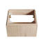 Armoire 24 po en contreplaqué de grain de bois chêne blanc 24 po avec portes doubles-819533328