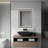 Jabrel Aluminum Rectangle LED Mirror