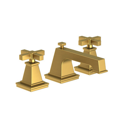 Malvina Widespread Bathroom Faucet with Drain Assembly