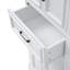 Meuble-lavabo autoportant de 70,8 po de conception moderne et élégante, 4 portes et 1 tiroir, rangement peu encombrant avec tablettes réglables, portes à charnières amortissantes, finition peinte durable
