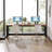 78.74 Inches Double Computer Desk For 2 Person – Extra Long Industrial Workstation With Heavy Duty Metal Frame, Large Dual Study Table For Home Office, Brown And Black Finish-607160242