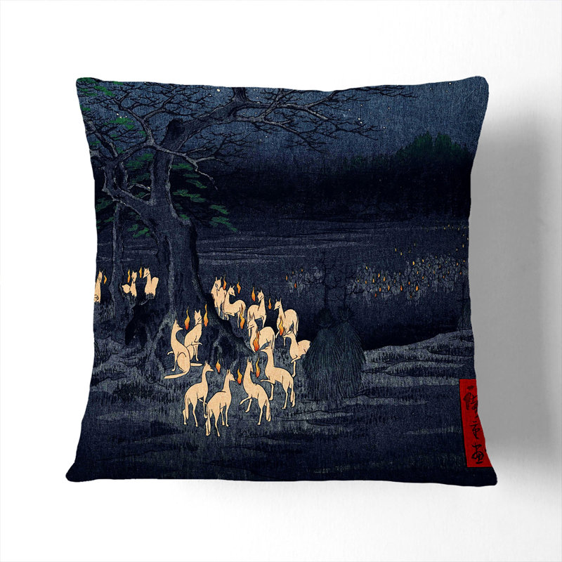Square Throw Cushion, 55cm H x 55cm W x 20cm D