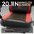 Gaming Chair with Pocket Spring Cushion for Adults, Ergonomic Computer Chair with Footrest and Massage Lumbar Support for Office, Gaming, 300LBS-622890575