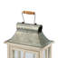 Lanterne de bougie en bois décorative, porte-lanterne ouragan