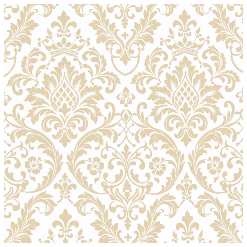 Rideaux de douche en damas complexes Intricate, L 70 po x H 84 po